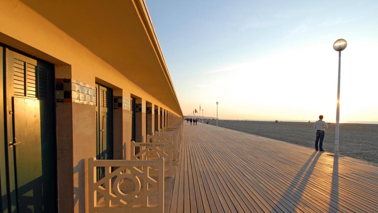 Duplex Élégance: Luxe 4* avec Tennis et Piscine Deauville Exterior photo