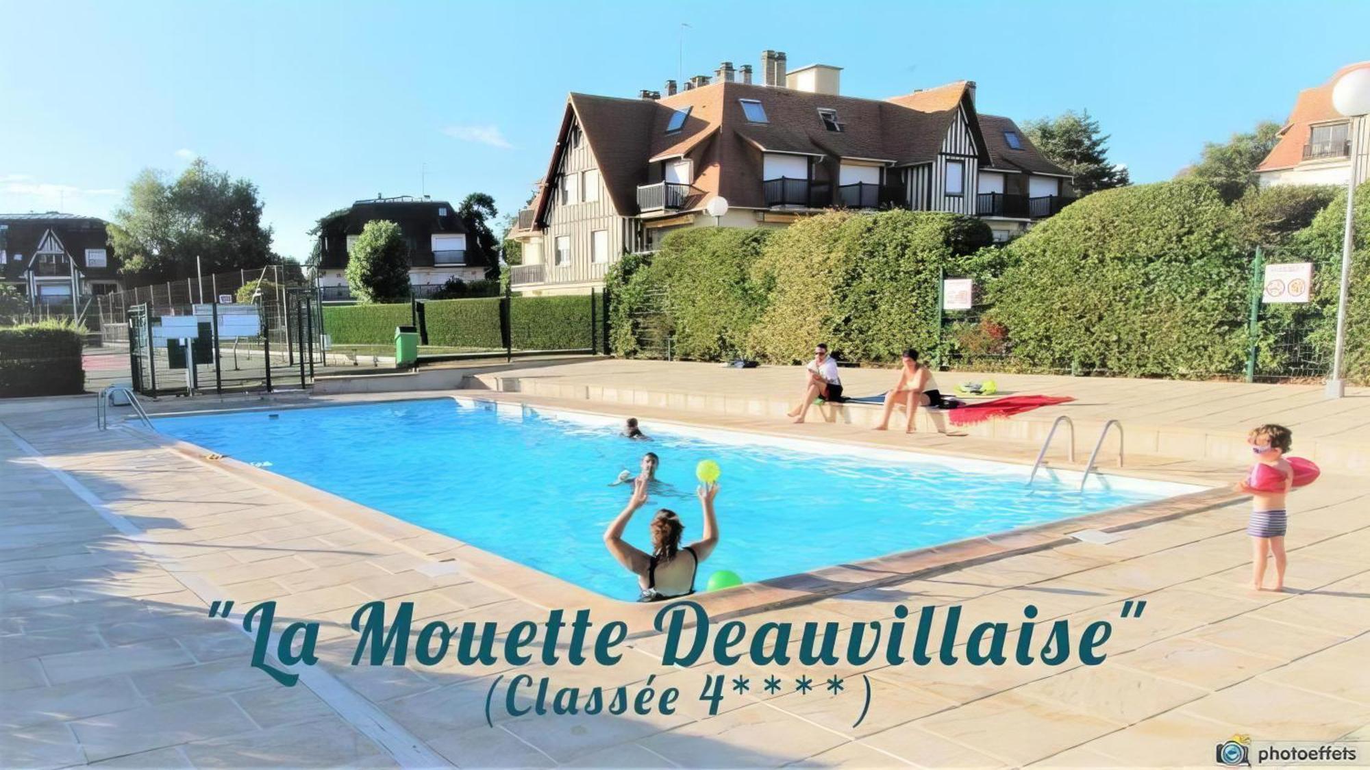 Duplex Élégance: Luxe 4* avec Tennis et Piscine Deauville Exterior photo