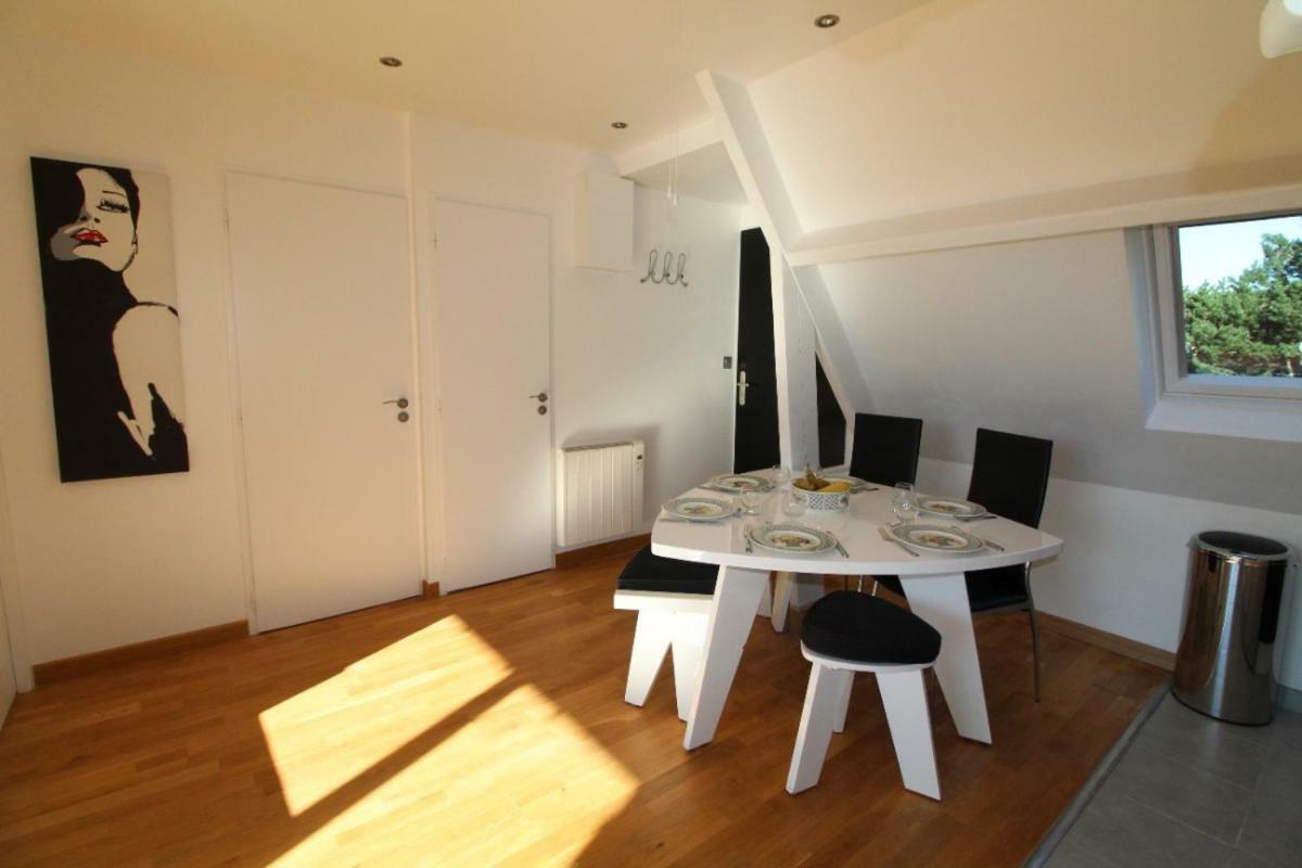 Duplex Élégance: Luxe 4* avec Tennis et Piscine Deauville Exterior photo